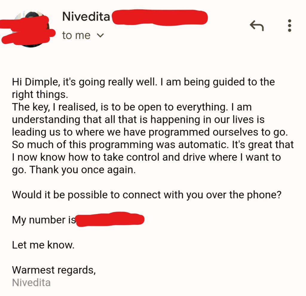 Testimonial 3 | thedimpleverma.com