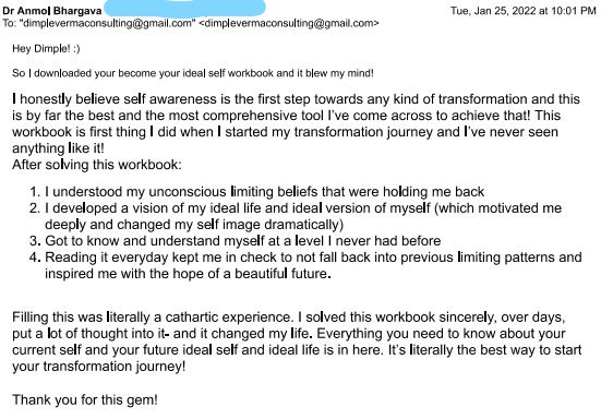 Testimonial 8 | thedimpleverma.com