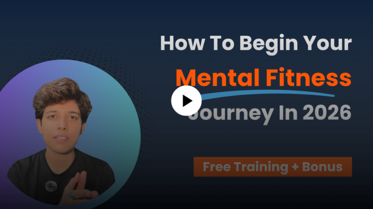 Mental Fitness Journey in 2026 | Dimple Verma | Mental Fitness